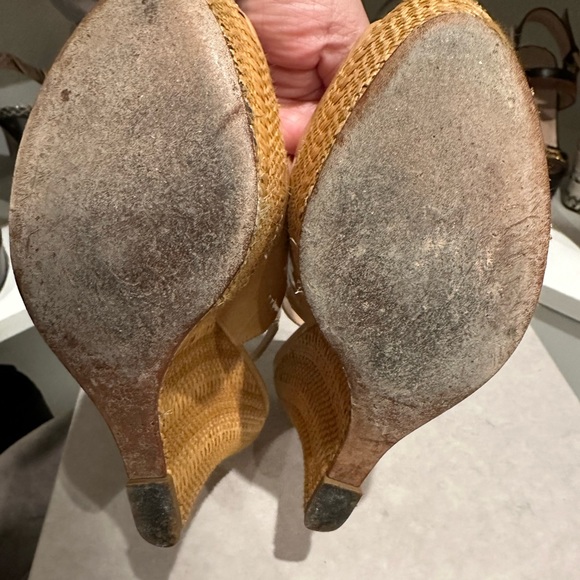 Gucci Vitello Vernice Soft Sable wedge - Picture 4 of 7